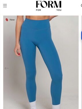 FORM Core Leggings in Slate Blue